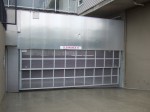 Aluminum garage door